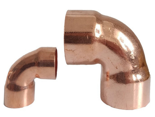 2- 1/2''  copper Metal 90 Degree Elbow Long Short Radius
