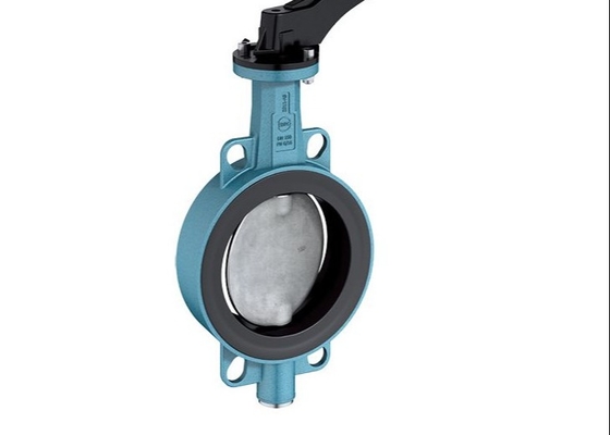 DN50 Ductile Cast Iron Butterfly Valve 4 10 Inch Ptfe Type