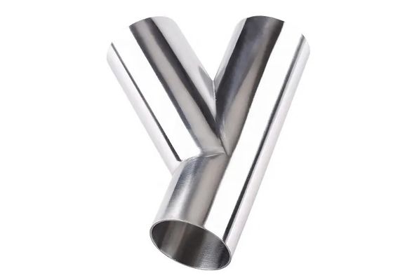 Performa yang Lama Stainless Steel Pipe Tee In Socket Weld Connection Dengan Sertifikasi ISO